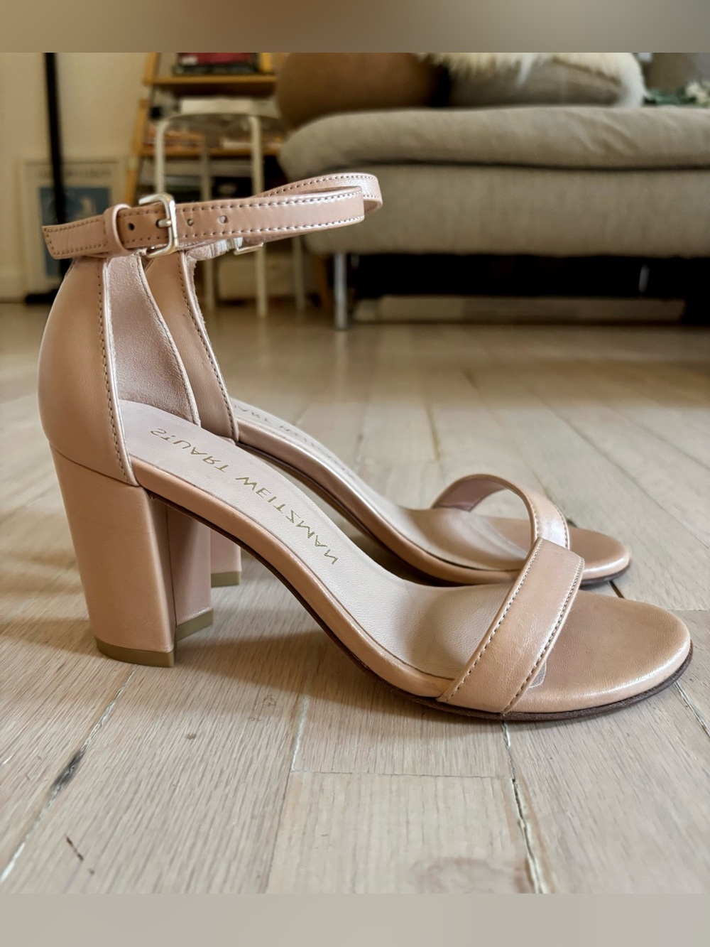 Stuart Weitzman block heel sandal